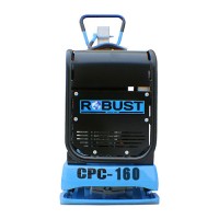 Виброплита бензиновая реверсивная ROBUST CPC-160D (двигатель Yanmar L70, масса 180 кг)